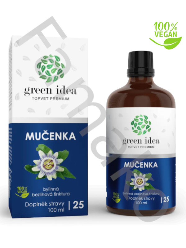 Mučenka - bezlihová tinktura 100 ml
