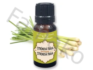 100% esenciální olej LEMONGRASS (citrónová tráva) - 10ml
